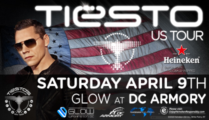 Tiesto DC at DC Armory dc tiesto stadium armory washington dc tiesto glow