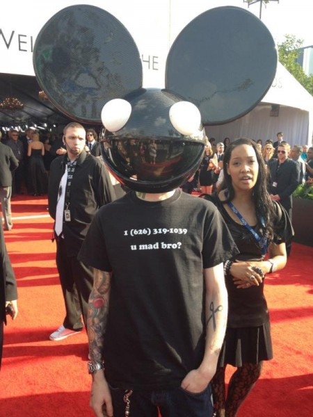 Deadmau5 skrillex phone number grammys
