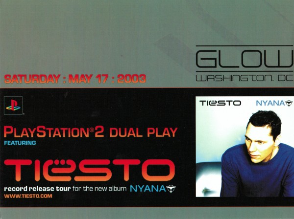 Tiesto 2003 Washington DC